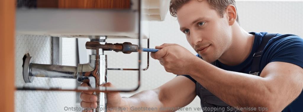 Gootsteen demonteren verstopping Spijkenisse tips