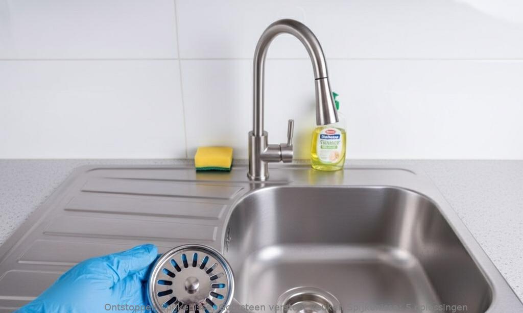 Gootsteen verstopt keuken Spijkenisse: 5 oplossingen