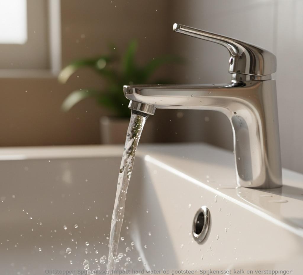 Impact hard water op gootsteen Spijkenisse: kalk en verstoppingen