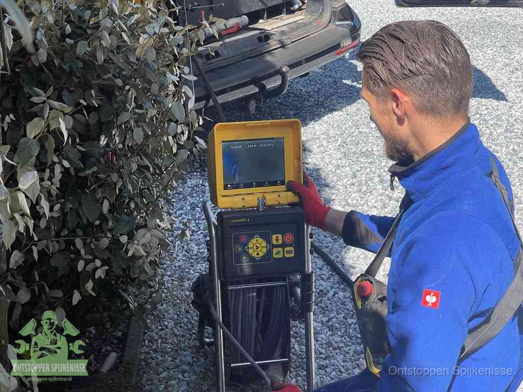 Rioolinspectie met camera in Spijkenisse