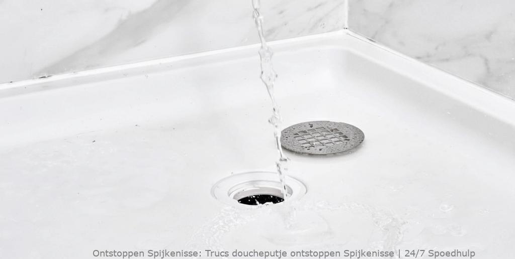 Trucs doucheputje ontstoppen Spijkenisse | 24/7 Spoedhulp