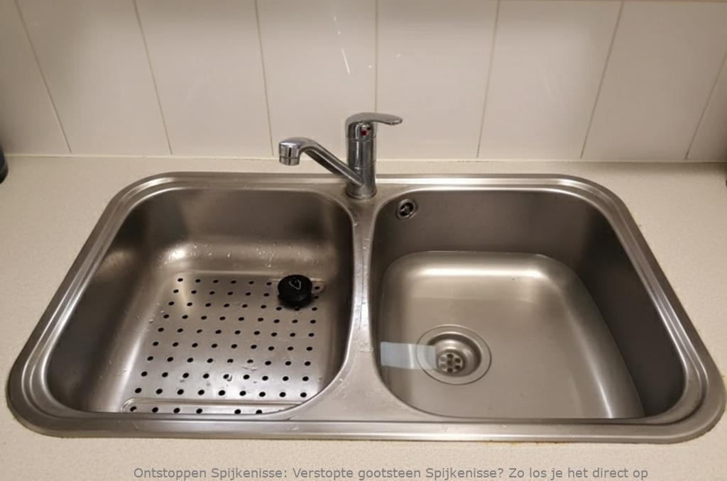Verstopte gootsteen Spijkenisse? Zo los je het direct op
