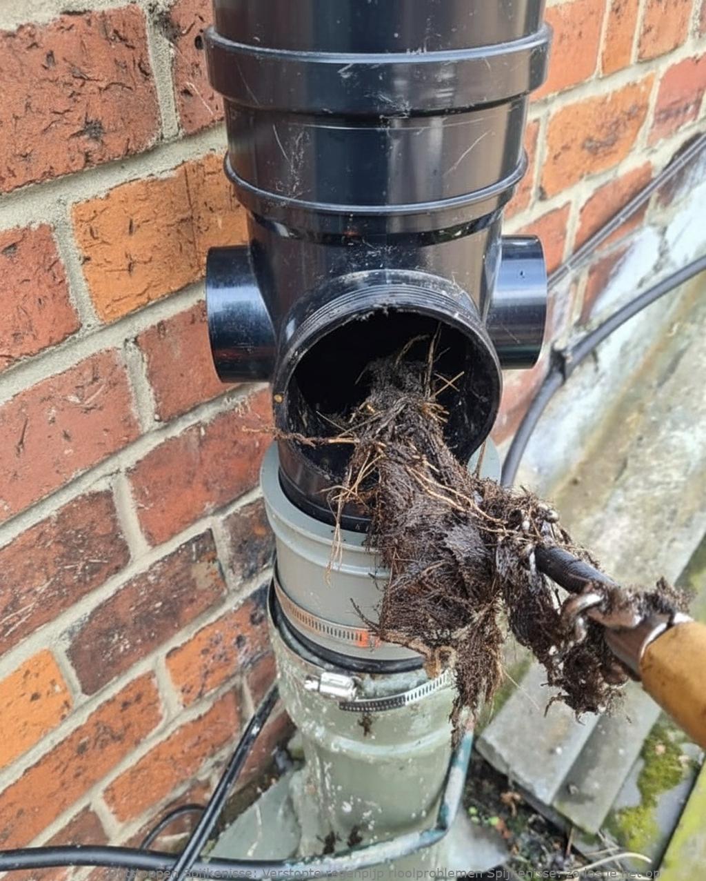 Verstopte regenpijp rioolproblemen Spijkenisse: zo los je het op