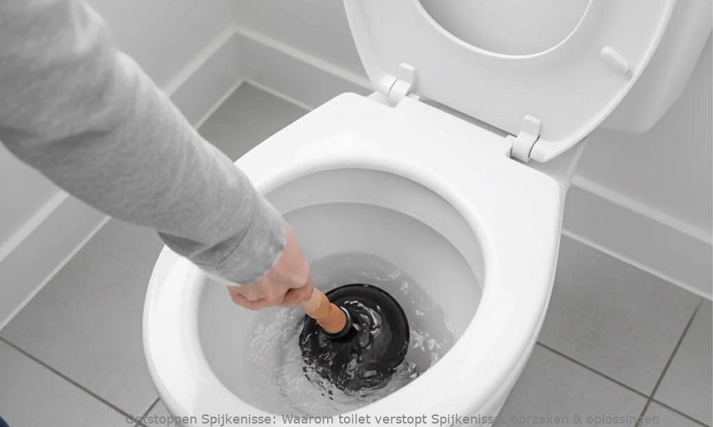 Waarom toilet verstopt Spijkenisse: oorzaken & oplossingen