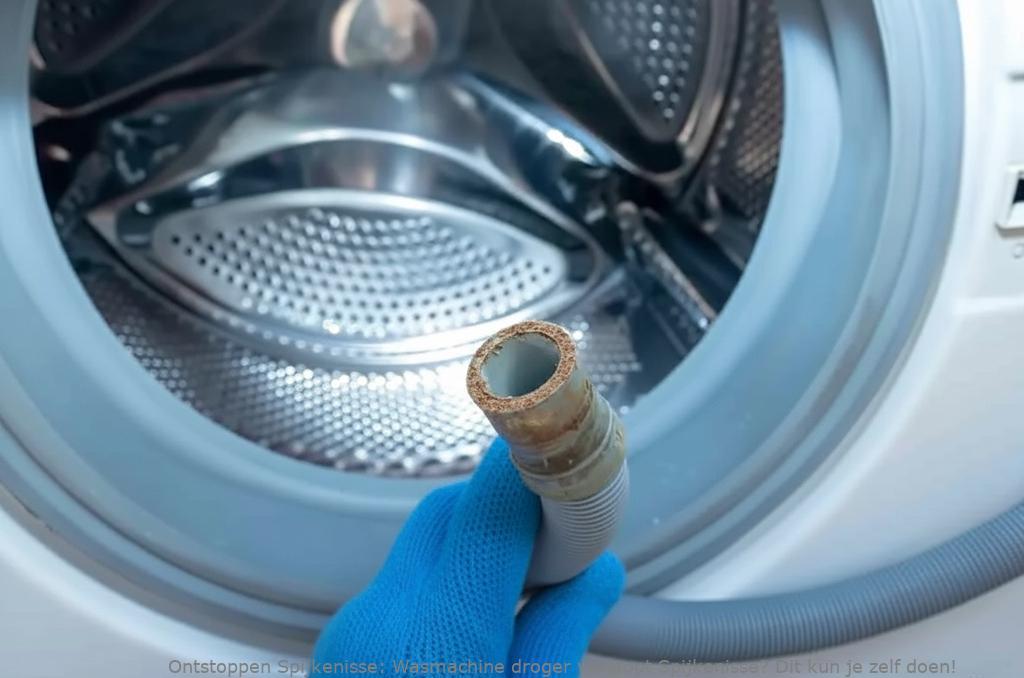 Wasmachine droger verstopt Spijkenisse? Dit kun je zelf doen!