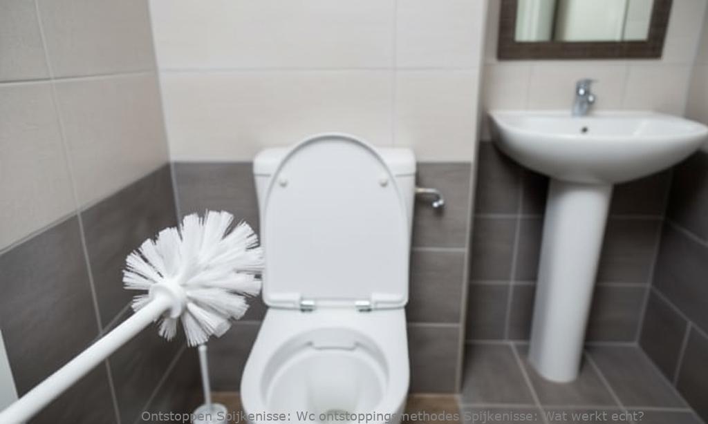 Wc ontstoppingsmethodes Spijkenisse: Wat werkt echt?